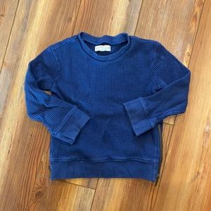 Tucker + Tate 2T waffle knit crew